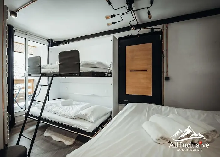 - Moderne - Proche Centre Apartamento Megève